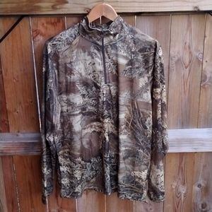 Realtree Camo Performance Shirt 1/4 Zip